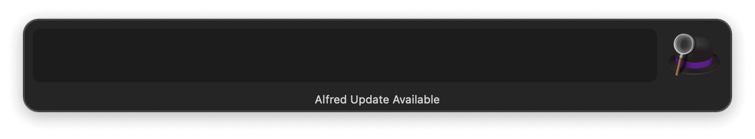 Alfred 更新程序